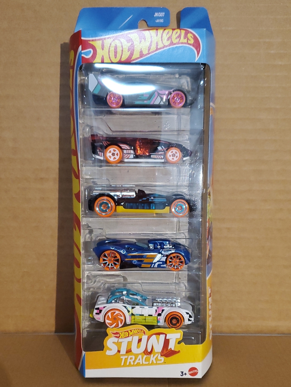 Hot Wheels Stunt Tracks 5-Pack Toy Cars